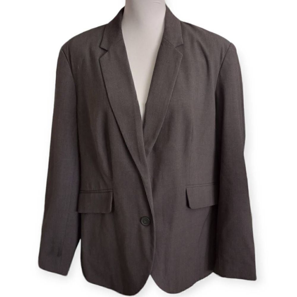 GEORGE GRAY/CHARCOAL BLAZER SZ.18W EUC
